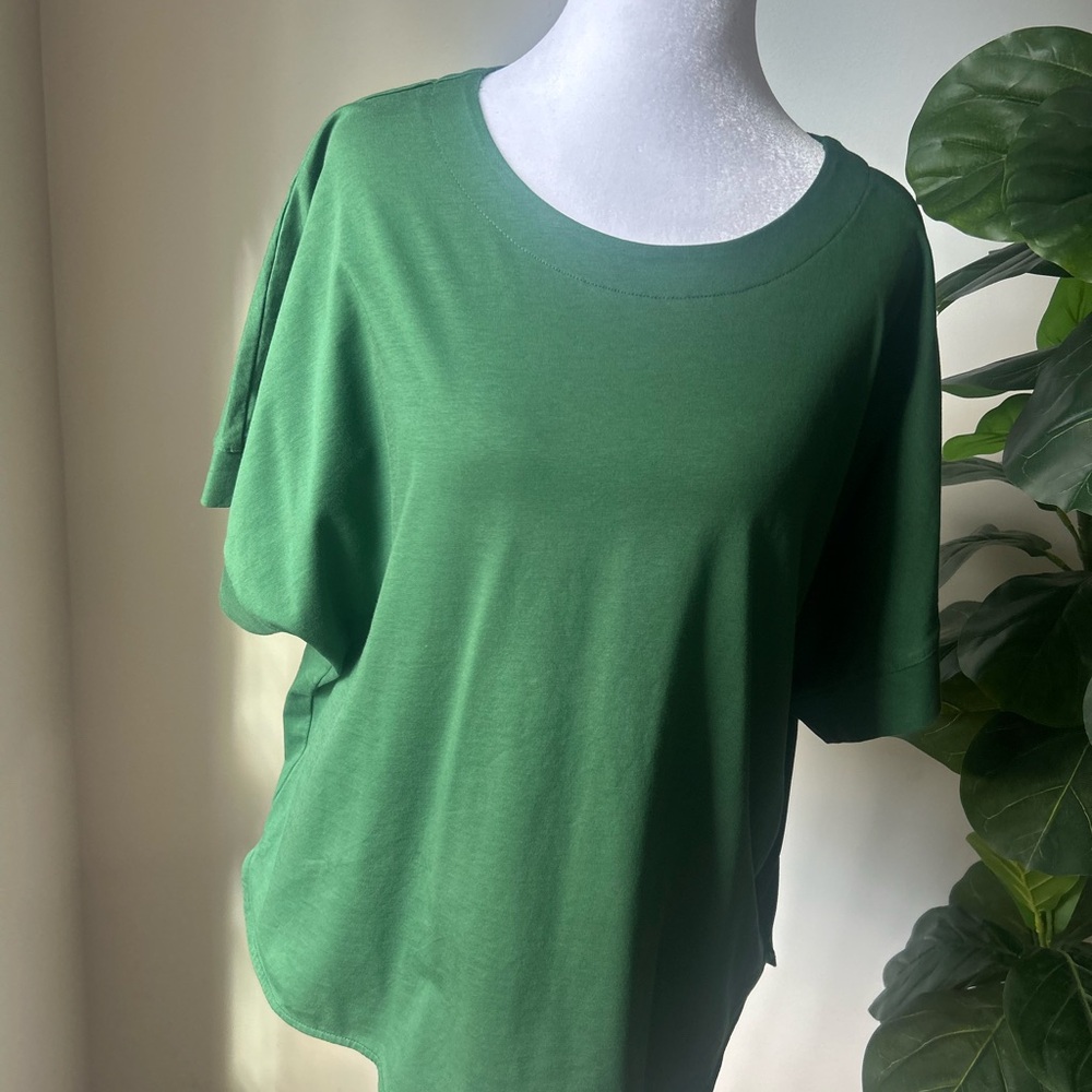 Banana Republic Forest Green Short Sleeve Tee